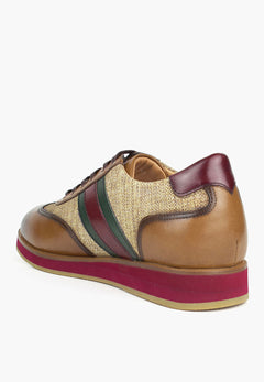 Austin Leather Sneaker Tan