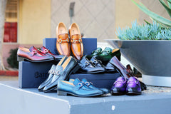 Carrucci Calfskin Loafer - Black